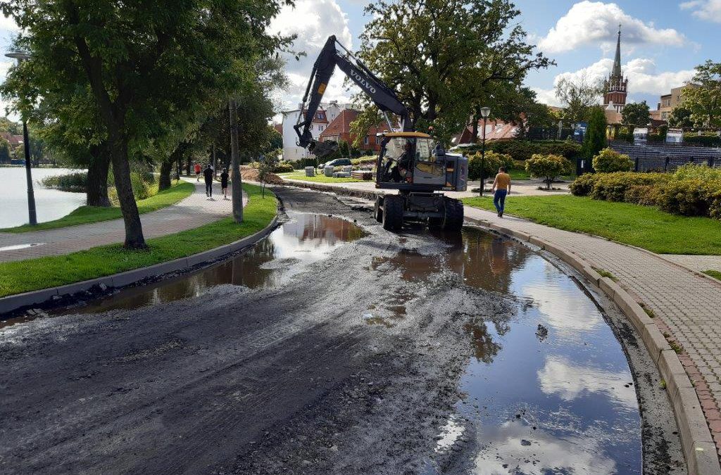 Realizacja inwestycji wokół kętrzyńskiego jeziorka