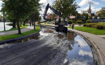 Realizacja inwestycji wokół kętrzyńskiego jeziorka