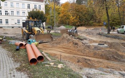 Realizacja inwestycji na ulicy Kościuszki