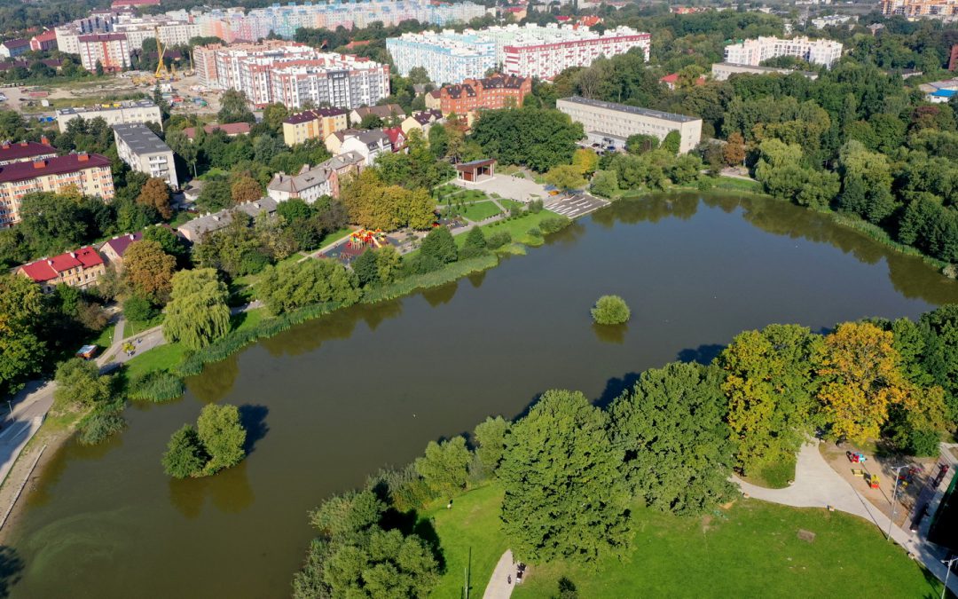 Czkałowsk z lotu ptaka - obwód kaliningradzki