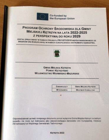 Program Ochrony Środowiska dla Gminy Miejskiej Kętrzyn na lata2022-2025 z perspektywą do roku 2029